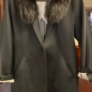Coat 6 - Comptoir des Cotonniers (36-38, Removable Fur Collar)