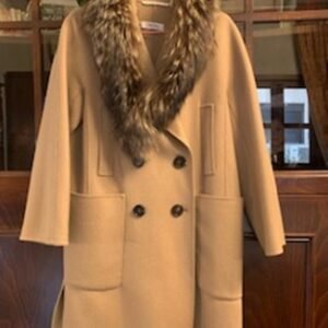 Coat 3 - Max Mara (36-38, Removable Fur Collar)