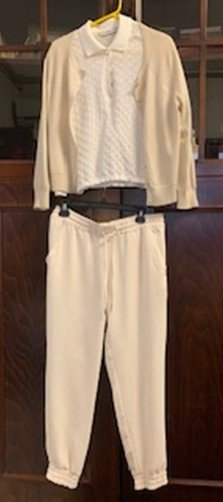 Shirt 06: shirt & cardigan (36-38).