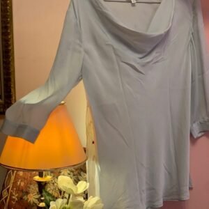 Top 29: Light Blue Silk (36-38)